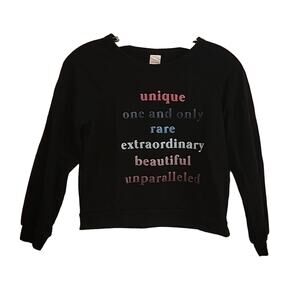 Nordstrom Unique and Extrordinary Crew Neck Sweatshirt, Girls Largr